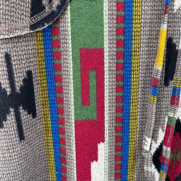 Coin 1804 Native Print Skirt WMNS Small Aztec Boho Geometric Tribal Maxi Pull On - Picture 4 of 7